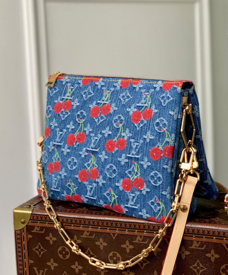 Louis Vuitton x Takashi Murakami Coussin PM M14978 Blue